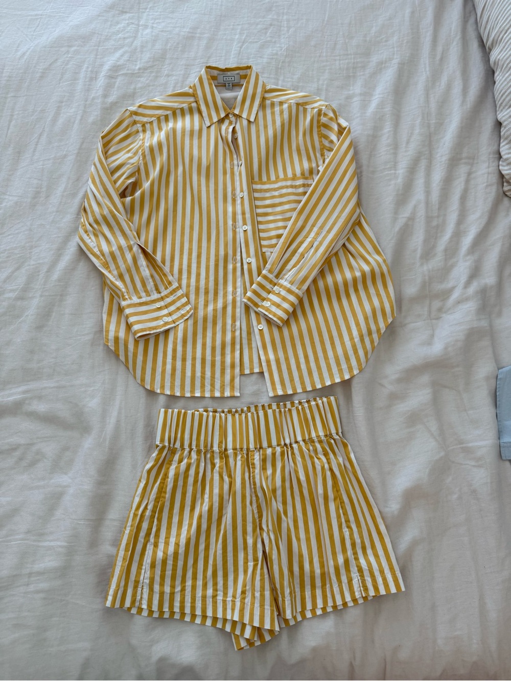 AYR the Deep End Yellow Striped Set